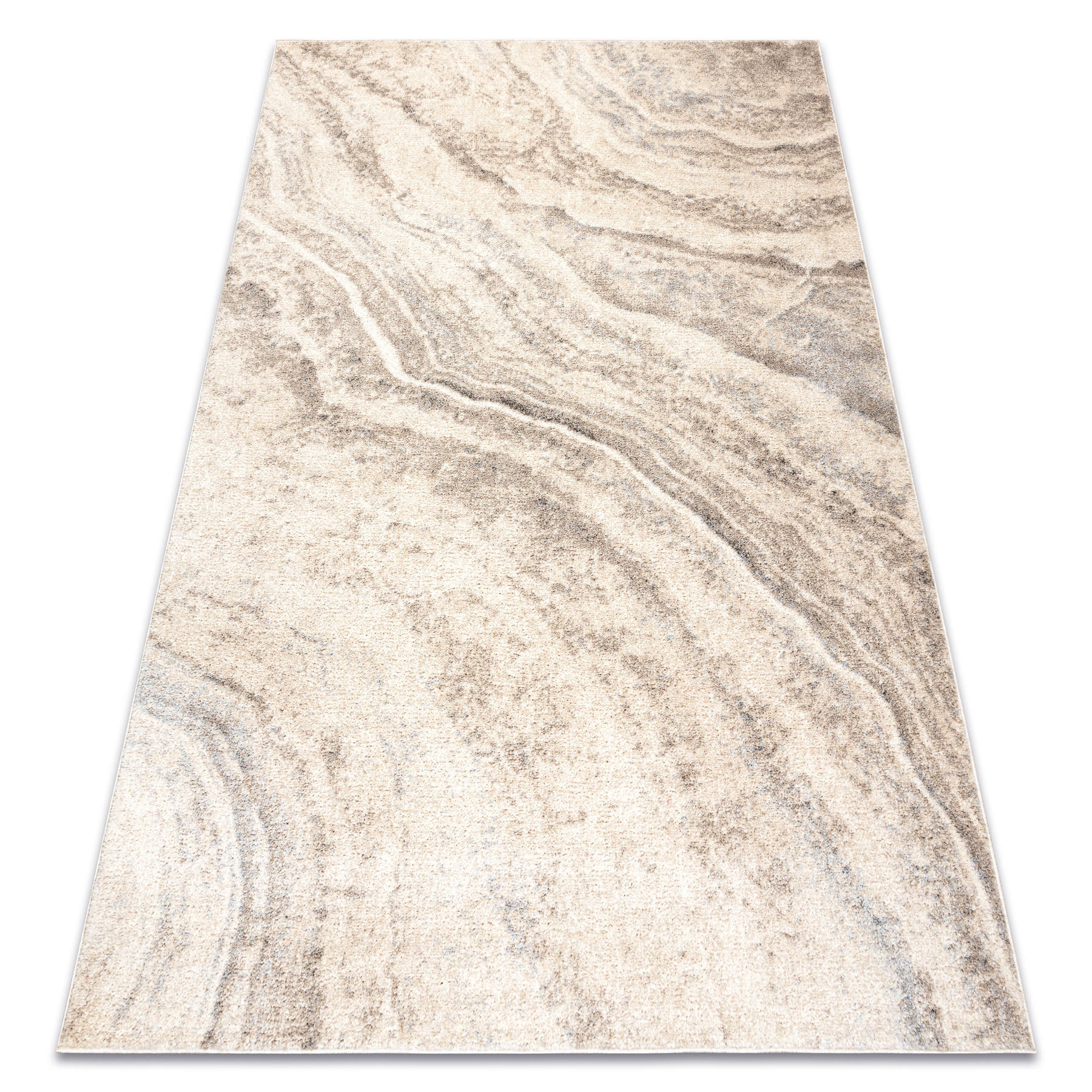 rugsX KOBEREC FUSION 9776 krémová / béžová - Duny, písek, moderní, abstraktní 160/220 cm
