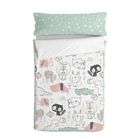 NORDIC-SACK best buddies 105x200 cm ohne füllung mehrfarbig - Multicolor, Textil (105/200cm) - Happy Friday