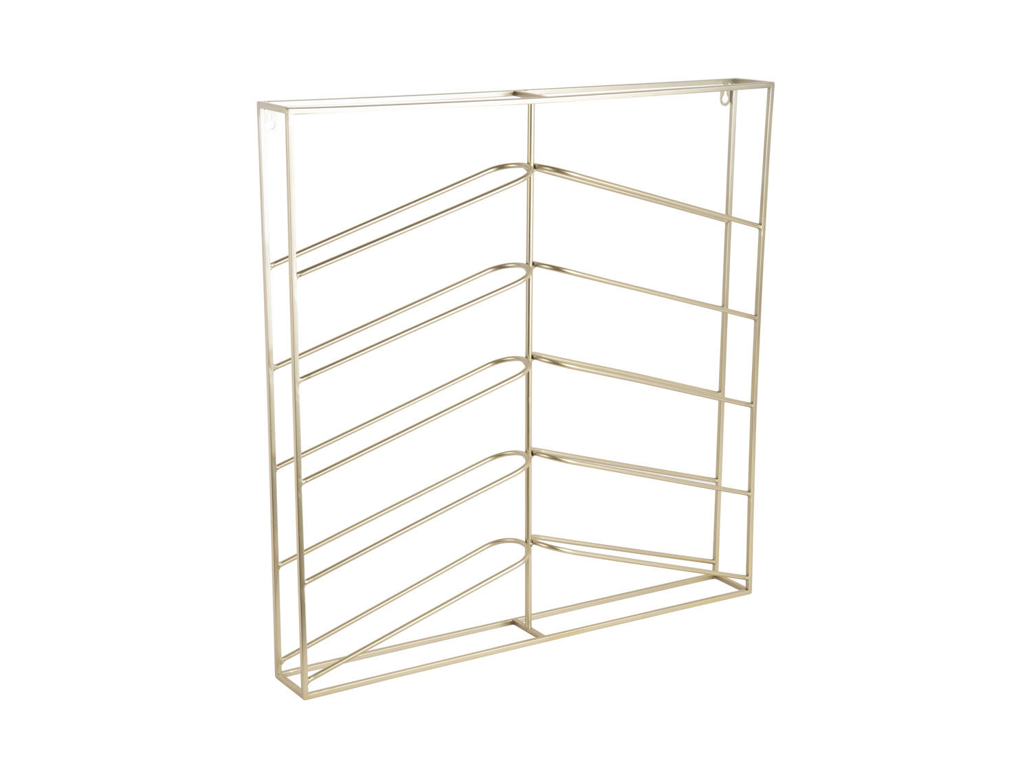 WEINREGAL Cuadro 67/7/66 cm - Goldfarben, Metall (7/66/67cm) - Present Time
