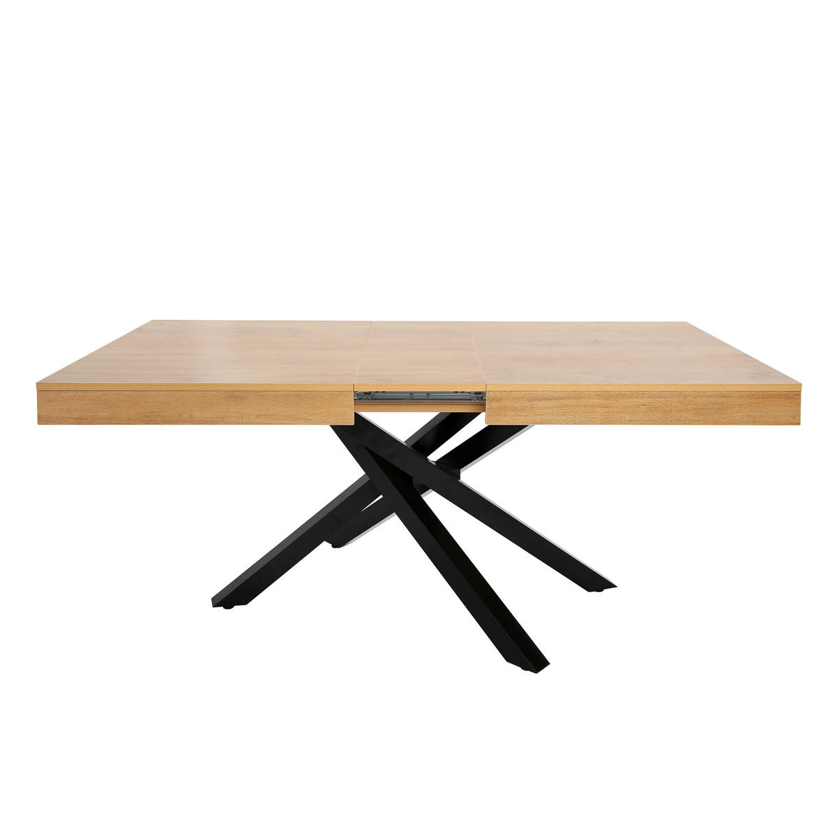 ESSTISCH Ausziehbar 140 bis 170 cm in Eiche hell - Eichefarben, Holzwerkstoff (140/90/75cm) - Home Collective