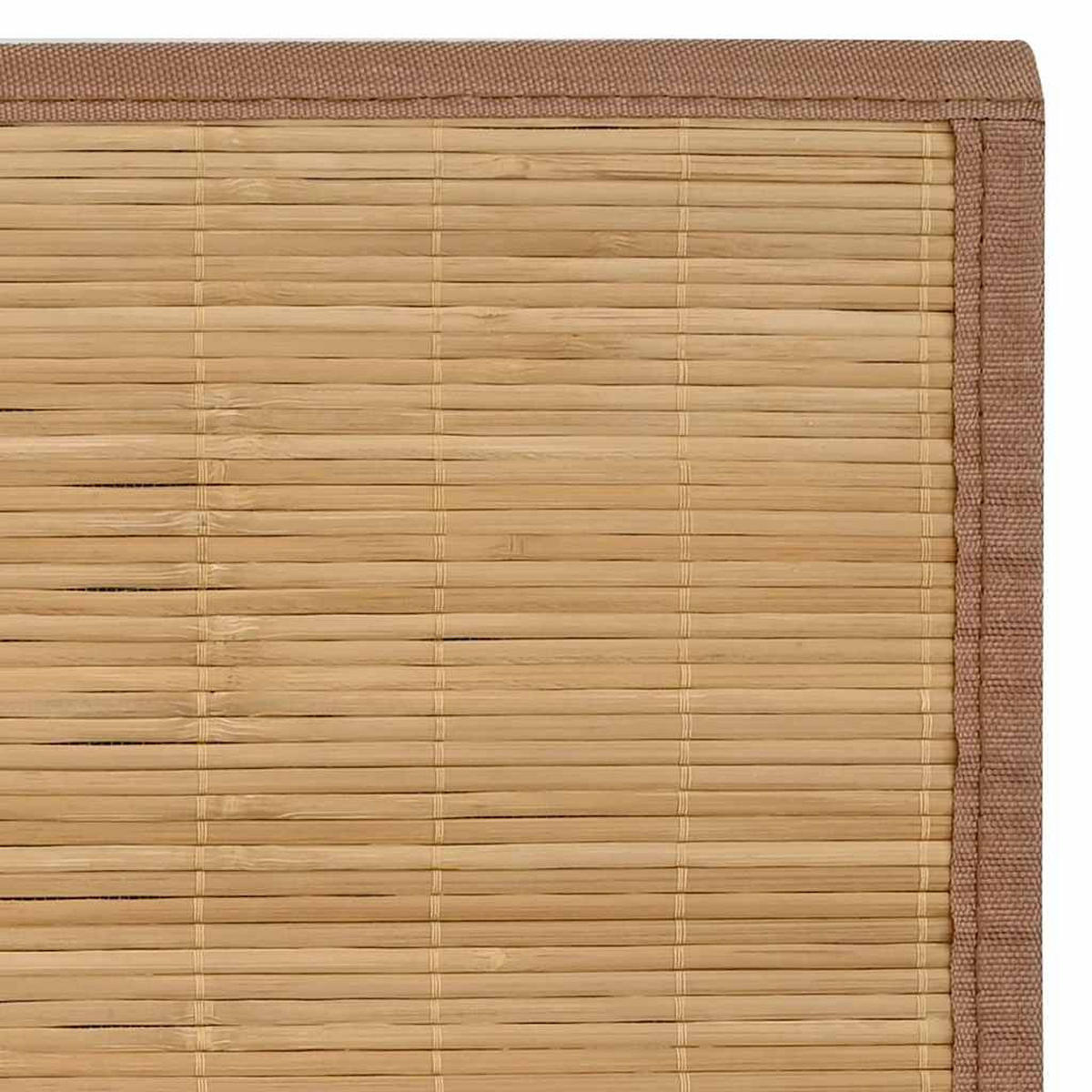 TEPPICH Bambus 100/160 Cm Braun - Braun, Holz (100/160cm) - vidaXL