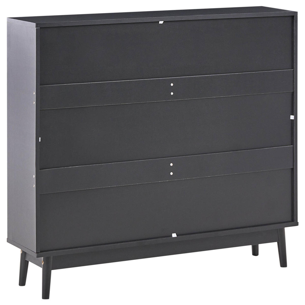 DULAP DE PANTOFI negru Armidale - maro/negru, compozit lemnos (106/94/26cm) - Beliani