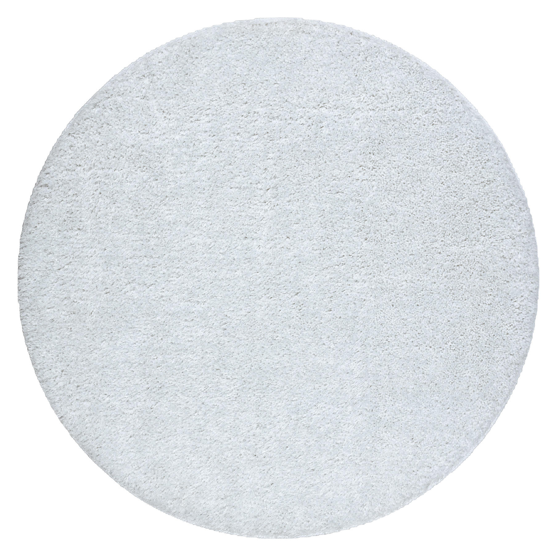 BADLÄUFER SYNERGY Kreis, 67 cm - Weiß, Textil (67/67cm) - rugsX