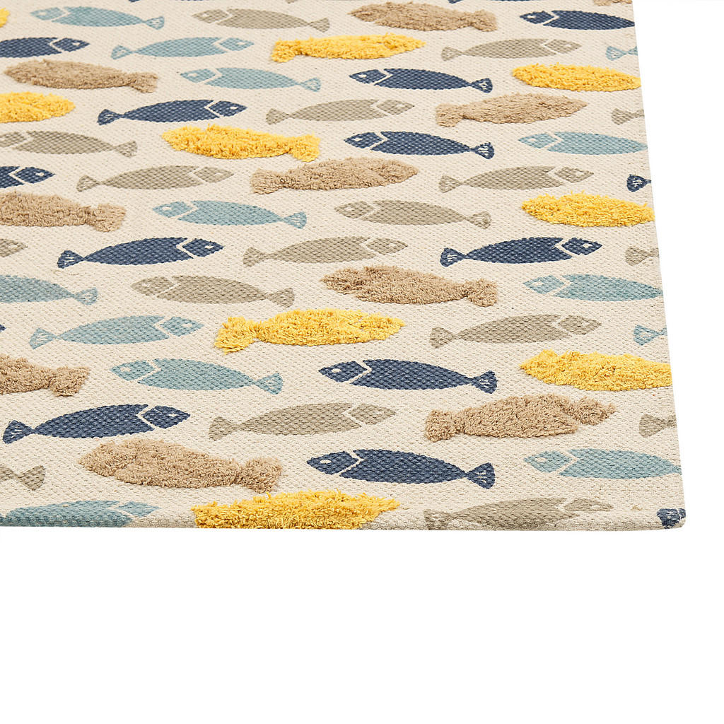 Thumbnail - Beliani Kinderteppich, Mehrfarbig, Textil, Grafikmuster, Rechteckig, 80x150 cm, Teppiche & Böden, Teppiche, Teppich Kind...