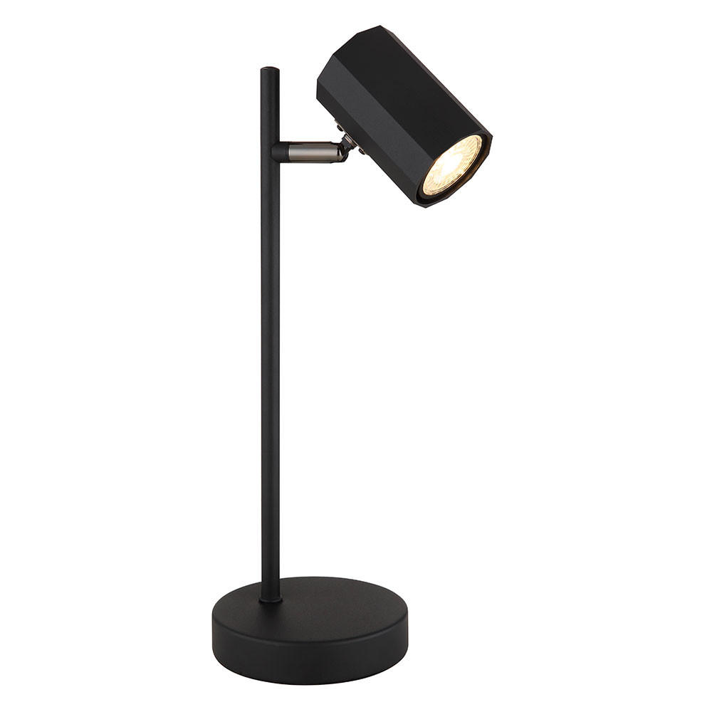 TISCHLEUCHTE grau Flexibel verstellbar - Grau, Metall (16.5/12/35cm) - Globo Lighting