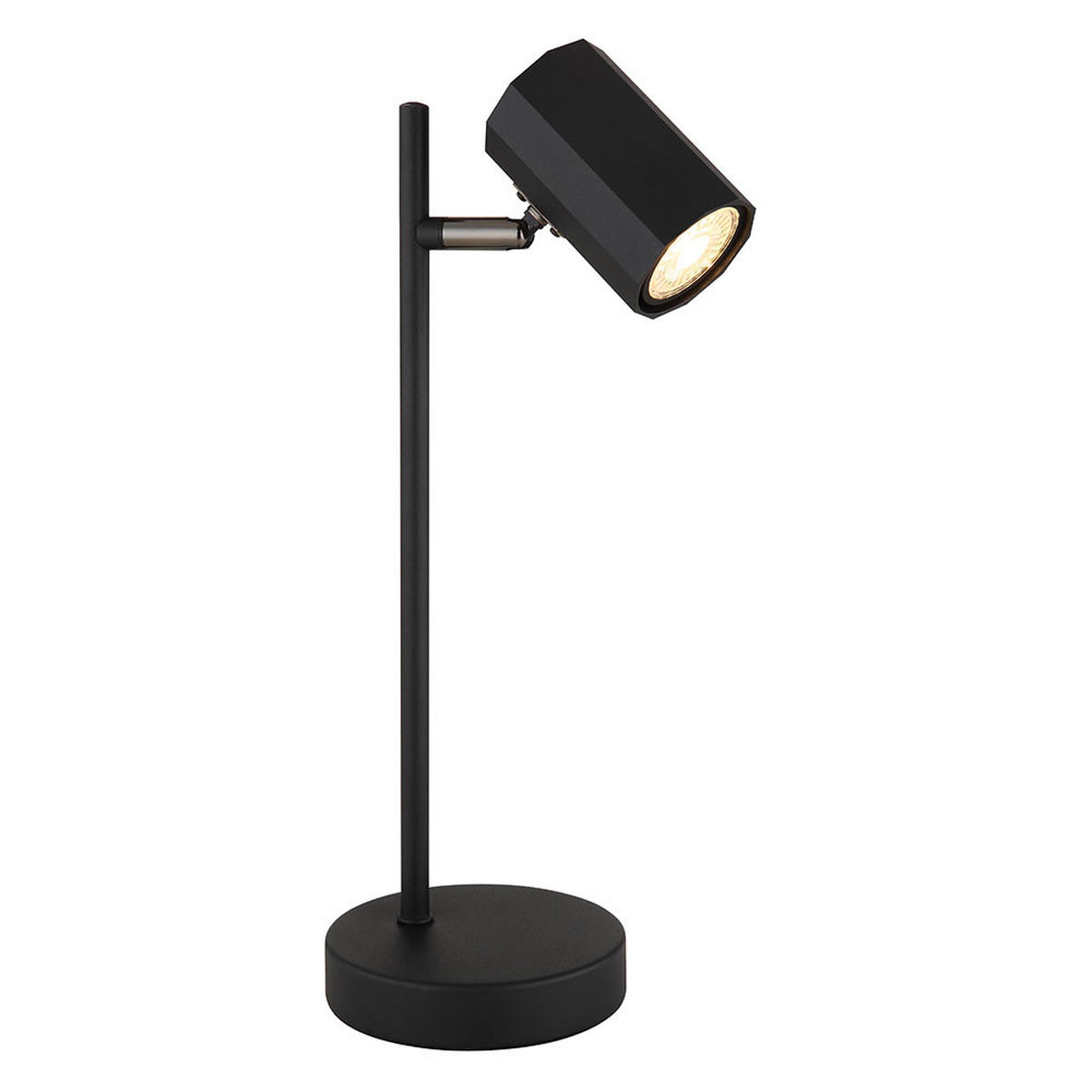 TISCHLEUCHTE grau Flexibel verstellbar - Grau, Metall (16.5/12/35cm) - Globo Lighting