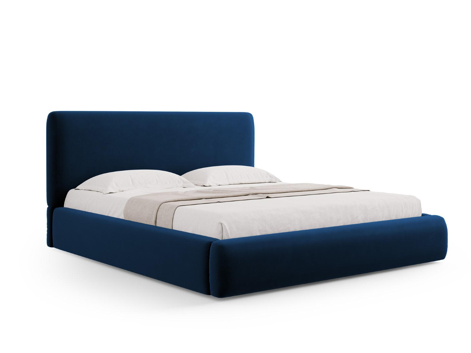 Cosmopolitan Design Bett Dunkelblau 200x200 cm