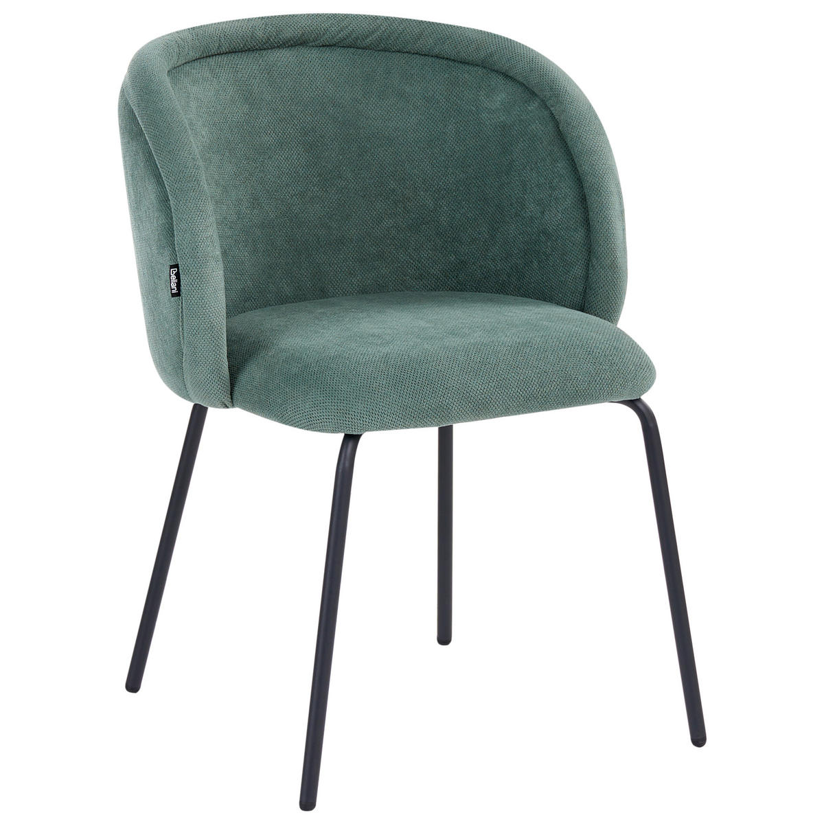 JÍDELNÍ ŽIDLE 2 ks sada Látka Světle zelená Sarasota - světle zelená, textil (60/79/60cm) - Beliani