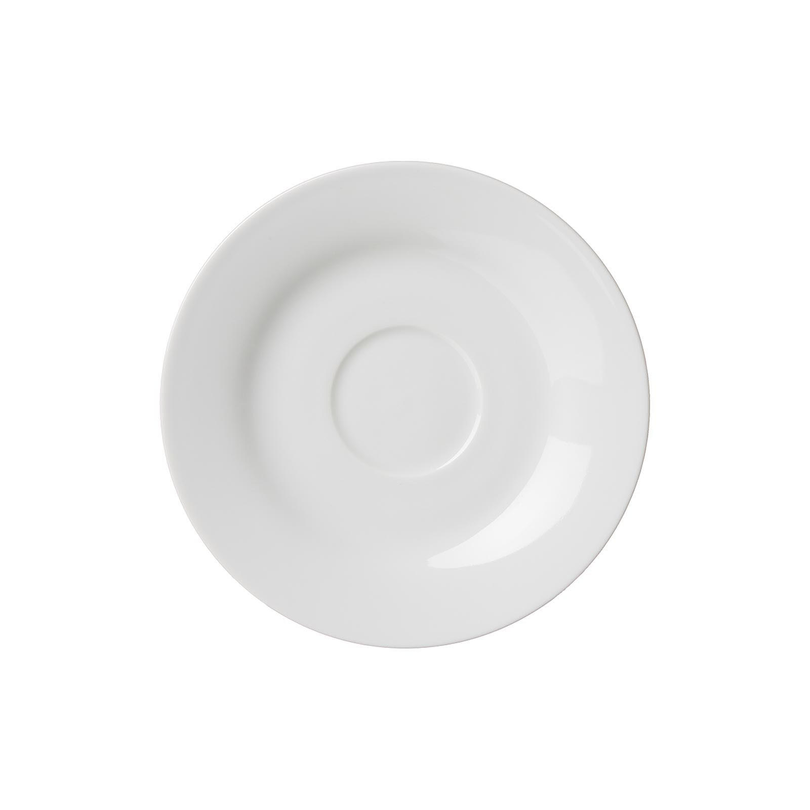KAFFEEUNTERTASSEN Bianco weiß ø 17.0 cm 6er Set - Weiß, Keramik (17cm) - Ritzenhoff Breker