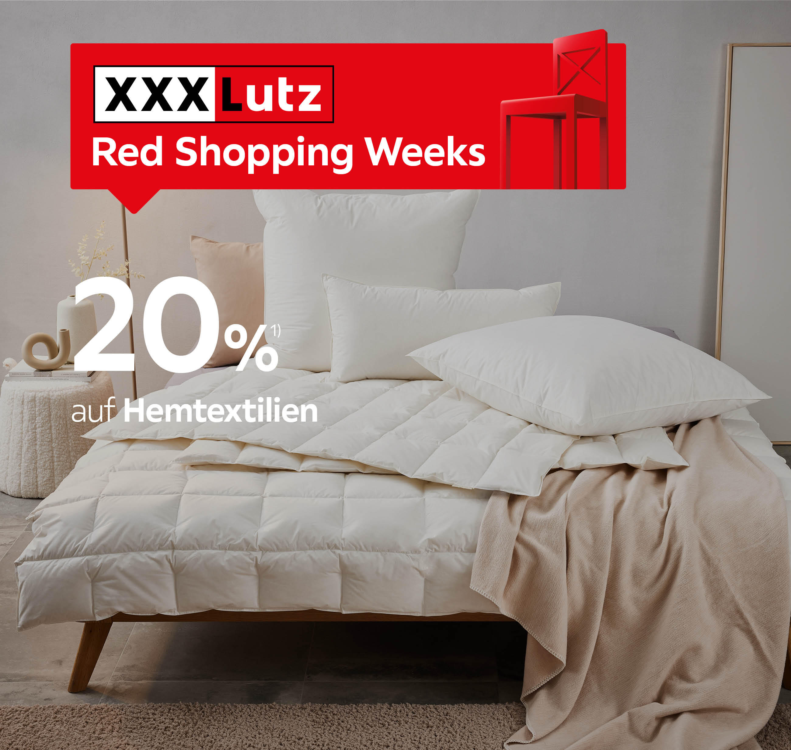 20% auf Heimtextilien