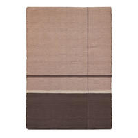 TEPPICH aus recycelten Fasern handgewebt beige - Beige, Naturmaterialien (160/230cm) - AFK Living