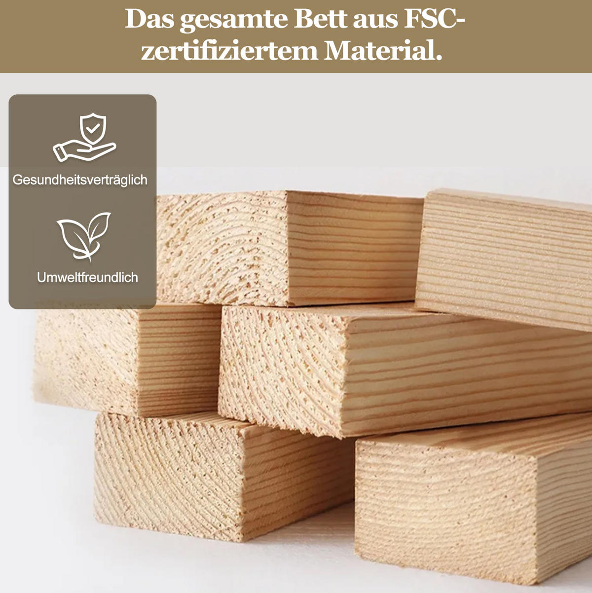 KINDERBETT aus MDF 140x200 cm Weiß mit LED-Beleuchtung, USB-Anschluss, Stauraum und PU-Kopfteil - Weiß, Holzwerkstoff (140/200cm) - Modfu