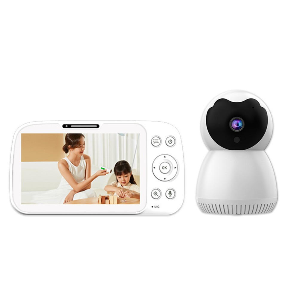 BABYPHONE, HD 720p,USB-Anschluss - Weiß, Kunststoff - Authentics