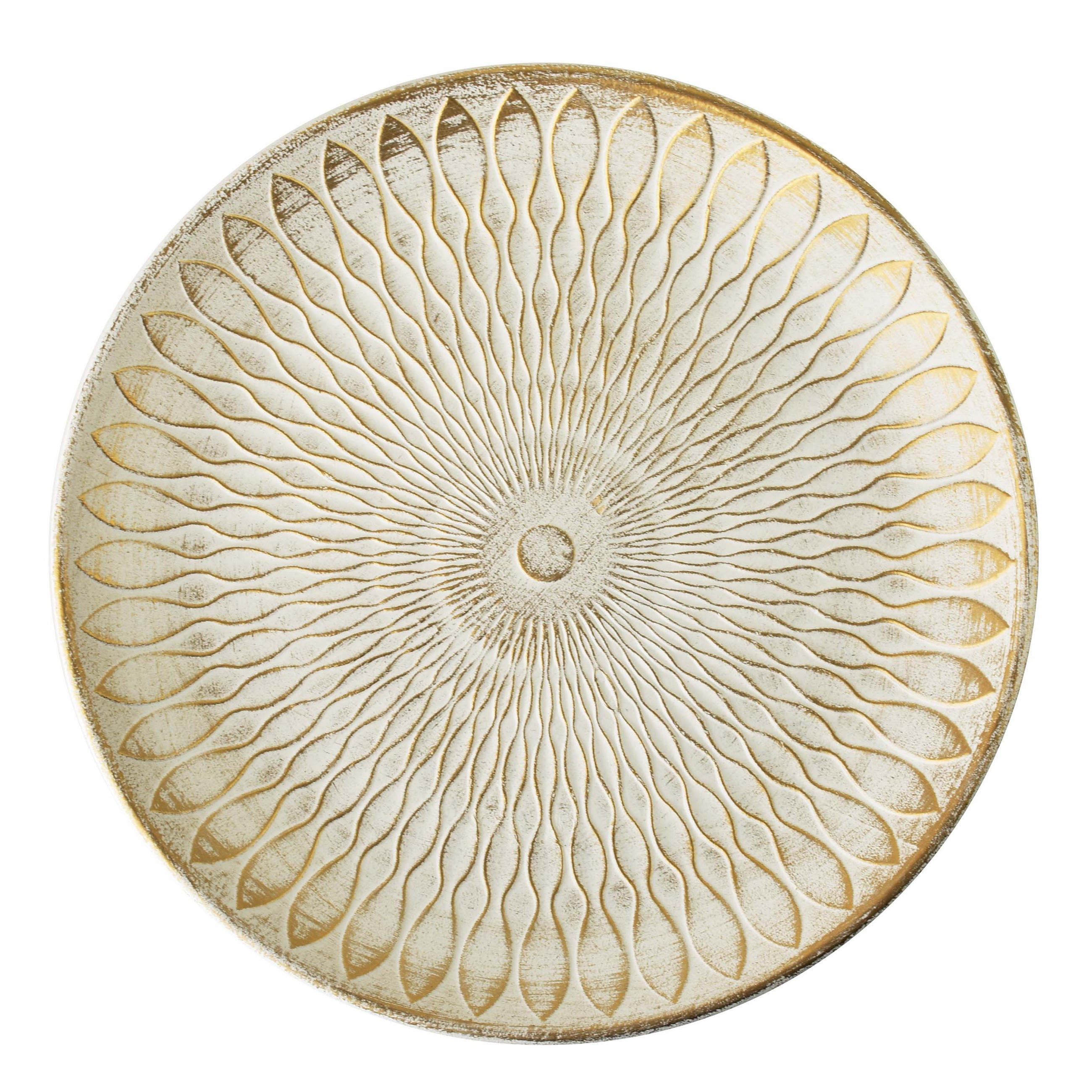 TABLETT Daz Weiß 29/29/3.5 cm Holz - Weiß, Holz (5cm) - Mondex