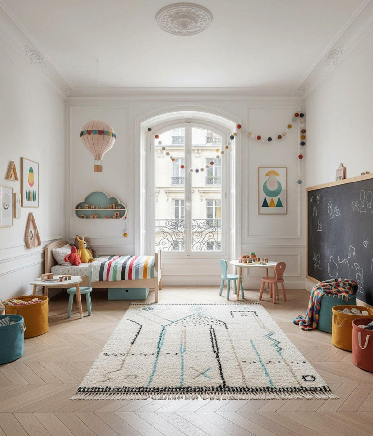 WEICHER Design Teppich im ethnischen Stil mehrfarbig - Multicolor, Textil (160/230cm) - AFK Living