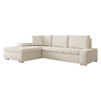 ECKSOFA Orkan Mini - Creme, Holz/Textil (265/185cm) - MIRJAN24