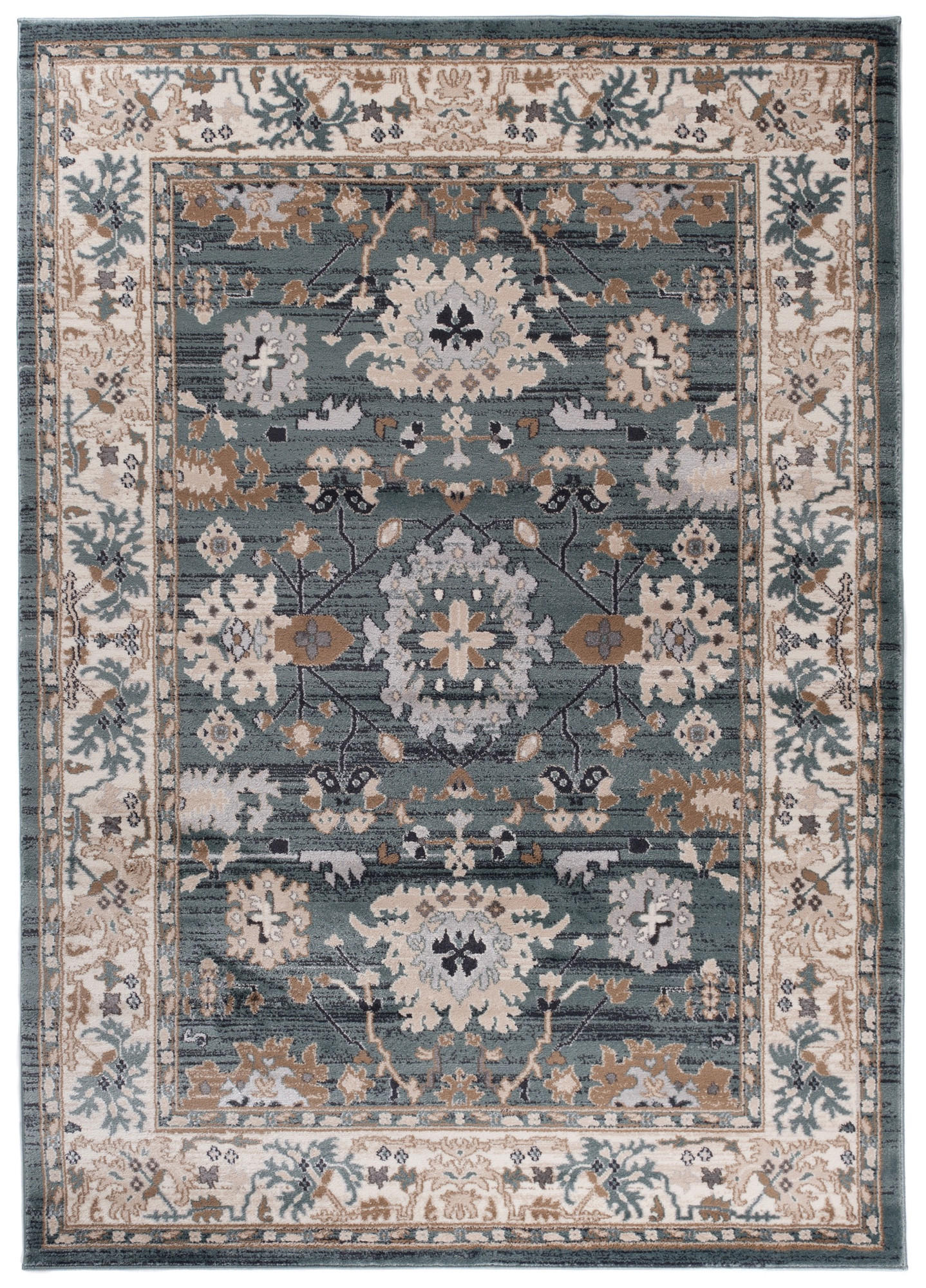 TEPPICH COLORADO Blau 140/200 cm - Blau, Kunststoff (140/200cm)