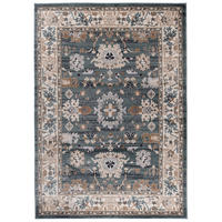 TEPPICH COLORADO Blau 140/200 cm - Blau, Kunststoff (140/200cm)
