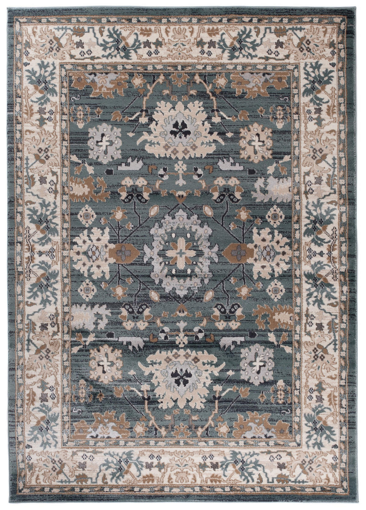 TEPPICH COLORADO Blau 140/200 cm - Blau, Kunststoff (140/200cm)