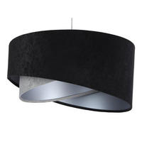 HÄNGELEUCHTE Grau 50/23 cm - Grau, Kunststoff (50/1.3/23cm) - ONZENO
