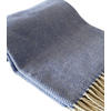 DECKE Balance. Baumwolle und Wolle. 130x170 cm. Blau - Blau, Textil (130/170cm) - SOWL