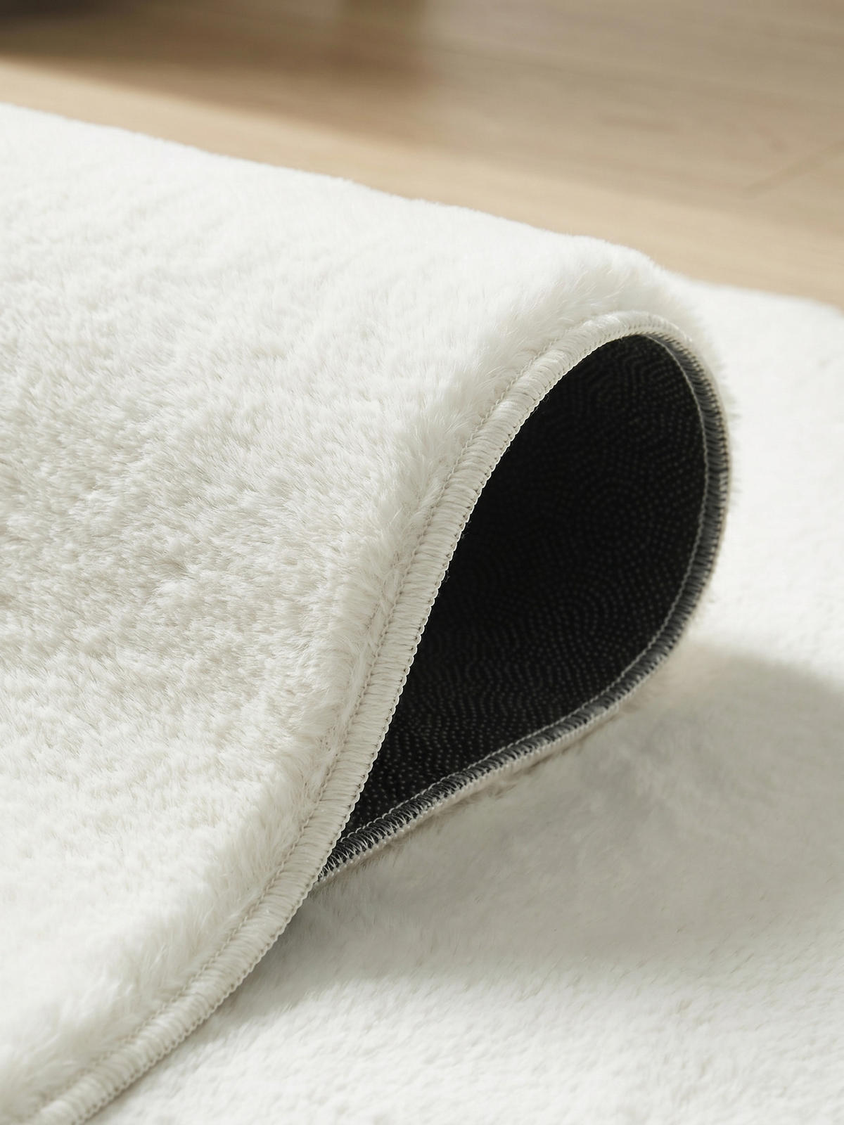 TEPPICHLÄUFER Antirutsch Uni RUTOR Polyester Creme 80 x 150 cm - Beige, Textil (80/150cm) - KADIMA DESIGN