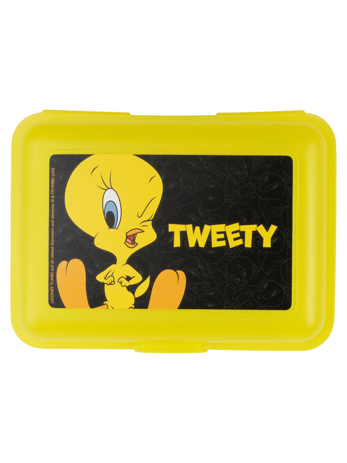 BROTDOSE Looney Tunes Tweety Gelb 17,5 x 12,8 x 6,9 cm - Gelb, Kunststoff (17.5/6.9/12.8cm) - Looney Tunes
