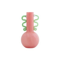 VASE Fiesta 14/14/28 cm - Pink, Glas (14/28cm) - Present Time