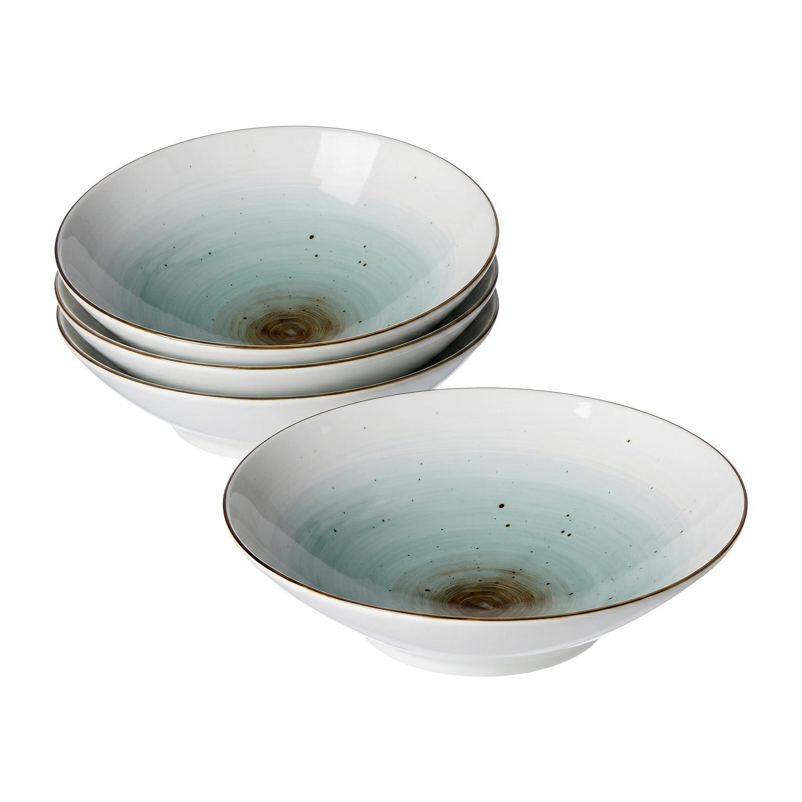 SERVIERSCHALEN Cosmo blau ø 20 cm 4er Set - Blau, Keramik (20cm) - Ritzenhoff Breker