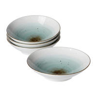 SERVIERSCHALEN Cosmo blau ø 20 cm 4er Set - Blau, Keramik (20cm) - Ritzenhoff Breker