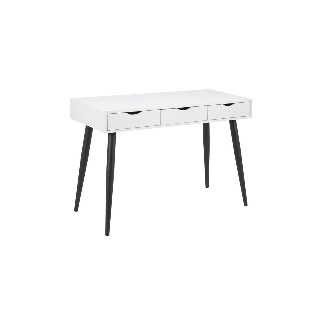 SCHREIBTISCH Nete Weiß 110/50/77 cm - Weiß, Holzwerkstoff (50/110/77cm) - ebuy24