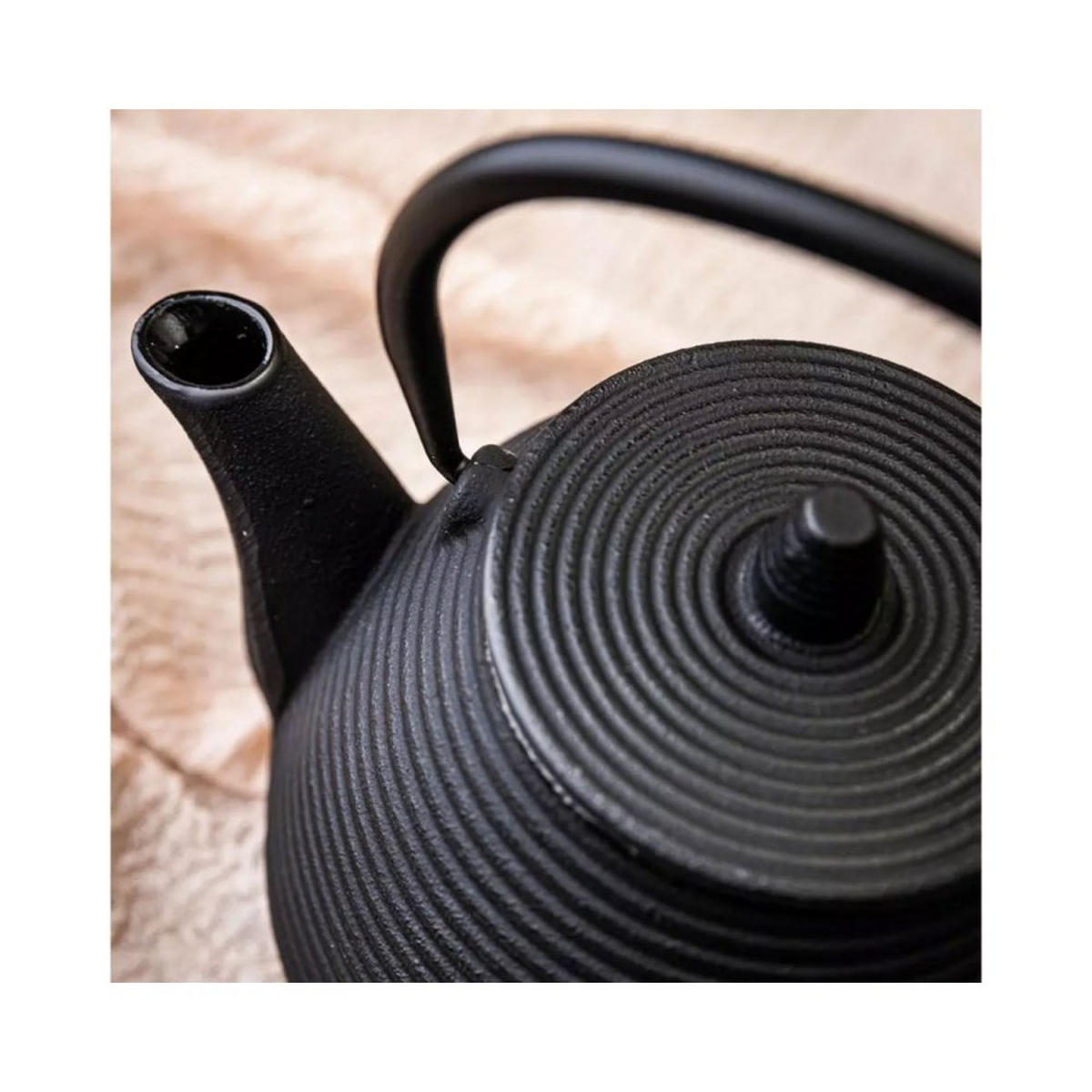 TEEKANNE Schwarz 20/20/15 cm KH1846 - Schwarz, Metall (1L) - Kinghoff 