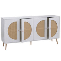 SIDEBOARD Weiß - Weiß, Holzwerkstoff (160/80/40cm) - Jamb