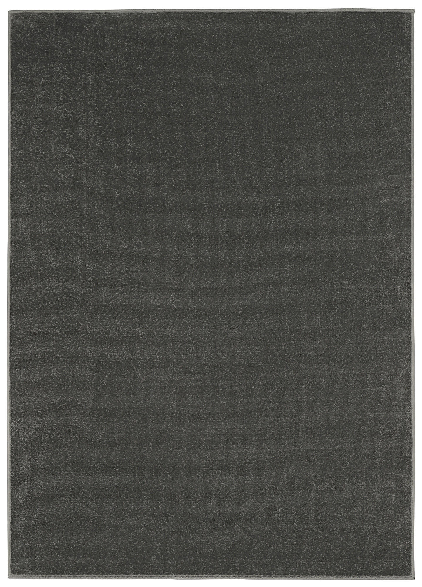 TEPPICH Mono Dunkelgrau 180/250 cm - Dunkelgrau, Kunststoff (180/250cm) - Tapiso