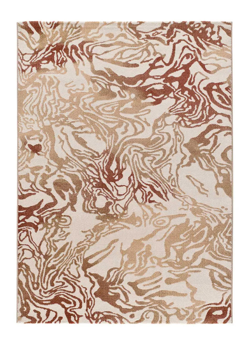 Atticgo Kurzflorteppich Kupfer, Beige 160x230 cm