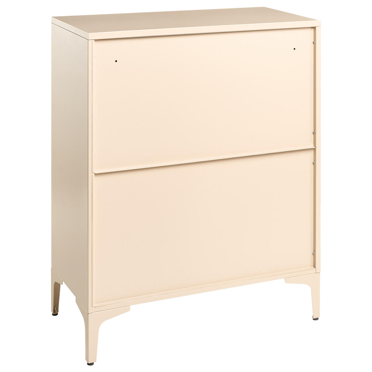 KOMODA s 4 zásuvkami Kov Béžová Ardura - béžová, kov (78/99/40cm) - Beliani