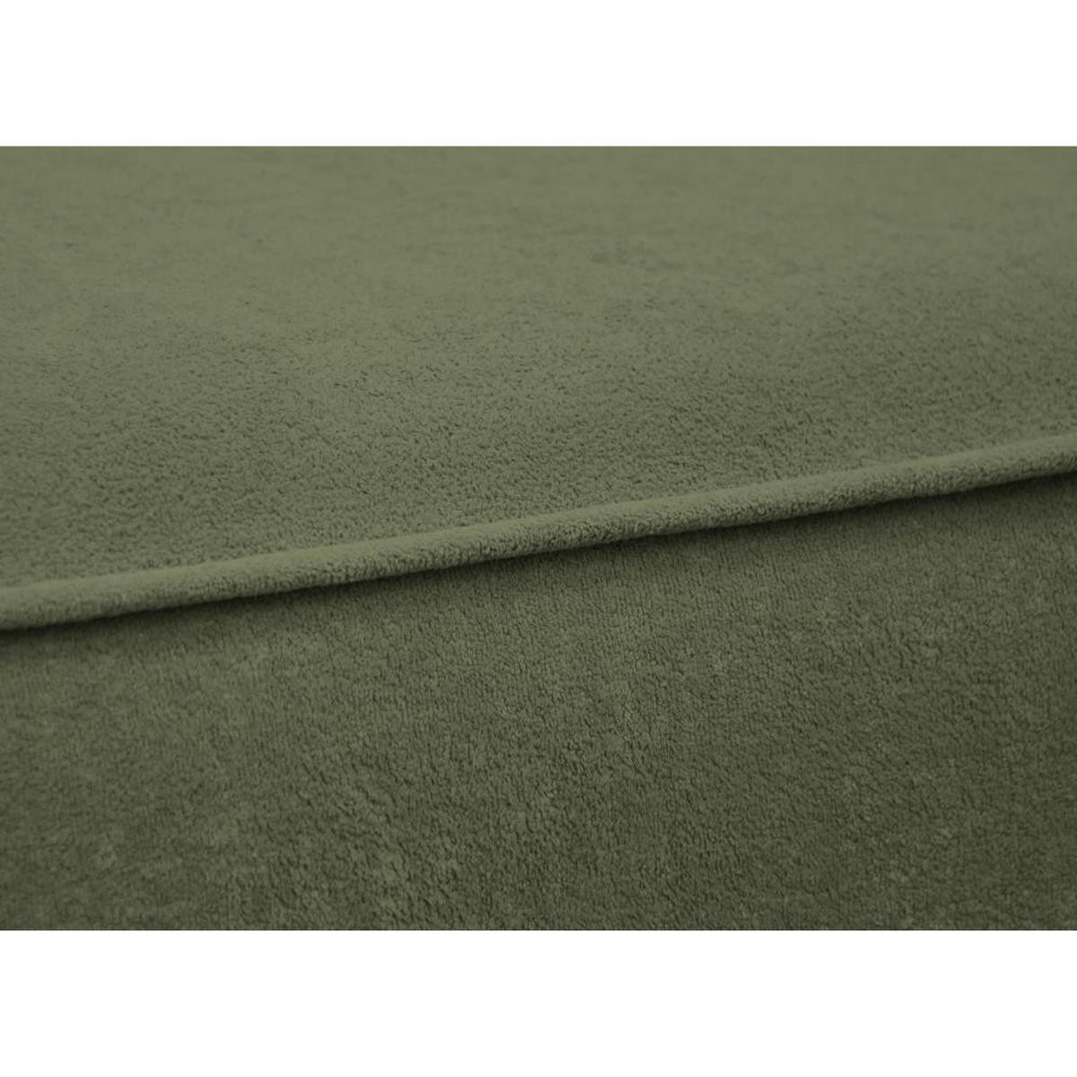 ECKSCHLAFSOFA Carlos grün - Schwarz/Grün, Kunststoff/Textil (265/170cm) - Beautysofa