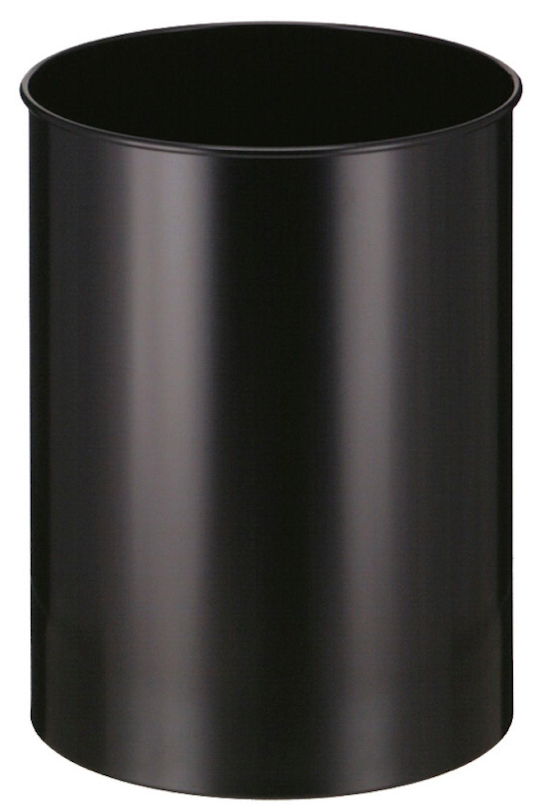 PAPIERKORB Stillvoll Metall 30 Liter 47x33,5 cm Schwarz - Schwarz, Metall (33.5/47/33.5cm) - PROREGAL