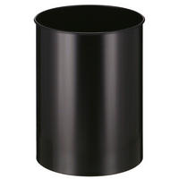 PAPIERKORB Stillvoll Metall 30 Liter 47x33,5 cm Schwarz - Schwarz, Metall (33.5/47/33.5cm) - PROREGAL