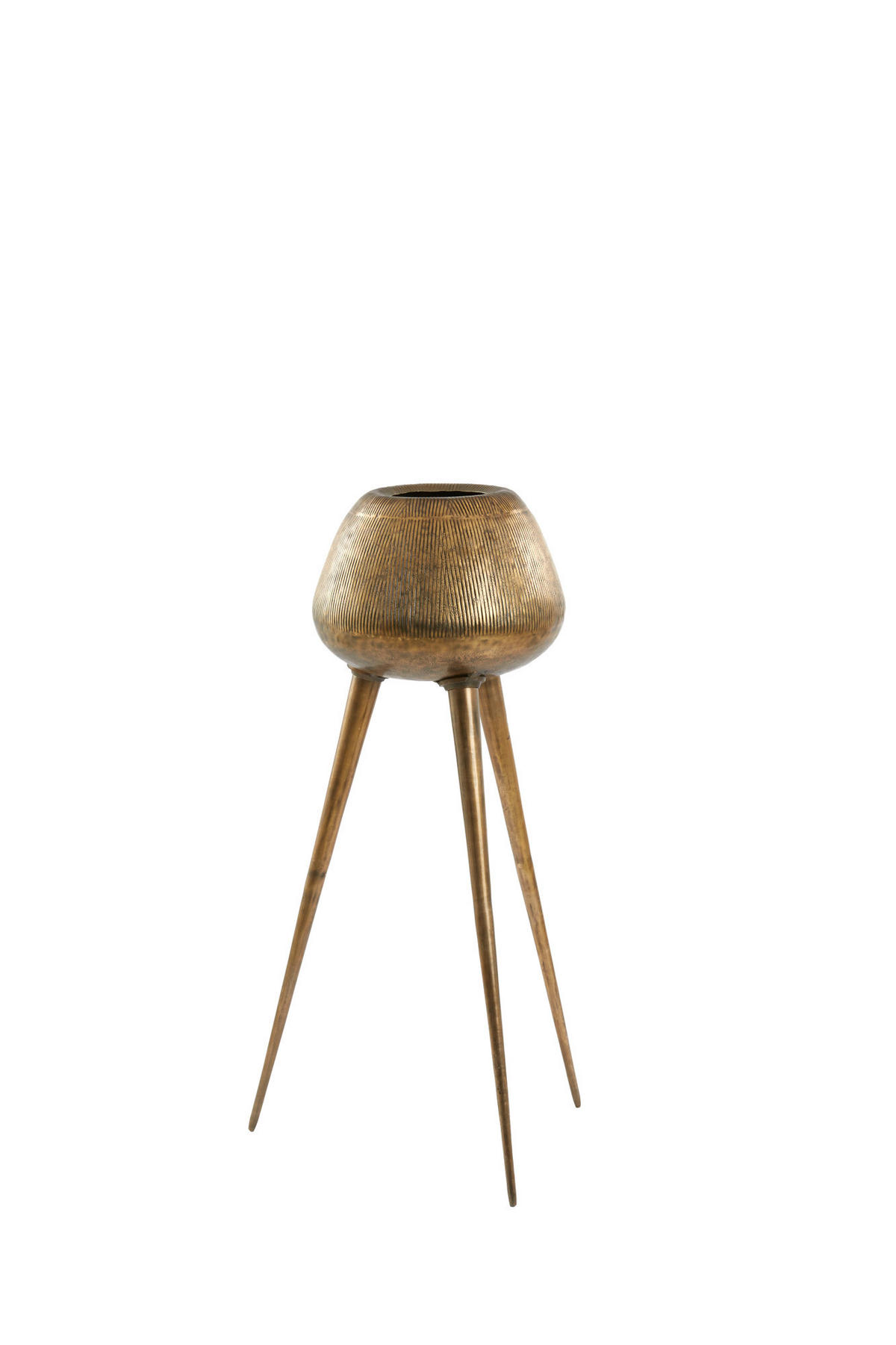 TOPF Marielle Gold Ø44/124 cm - Goldfarben, Metall (44/124/44cm) - Light & Living