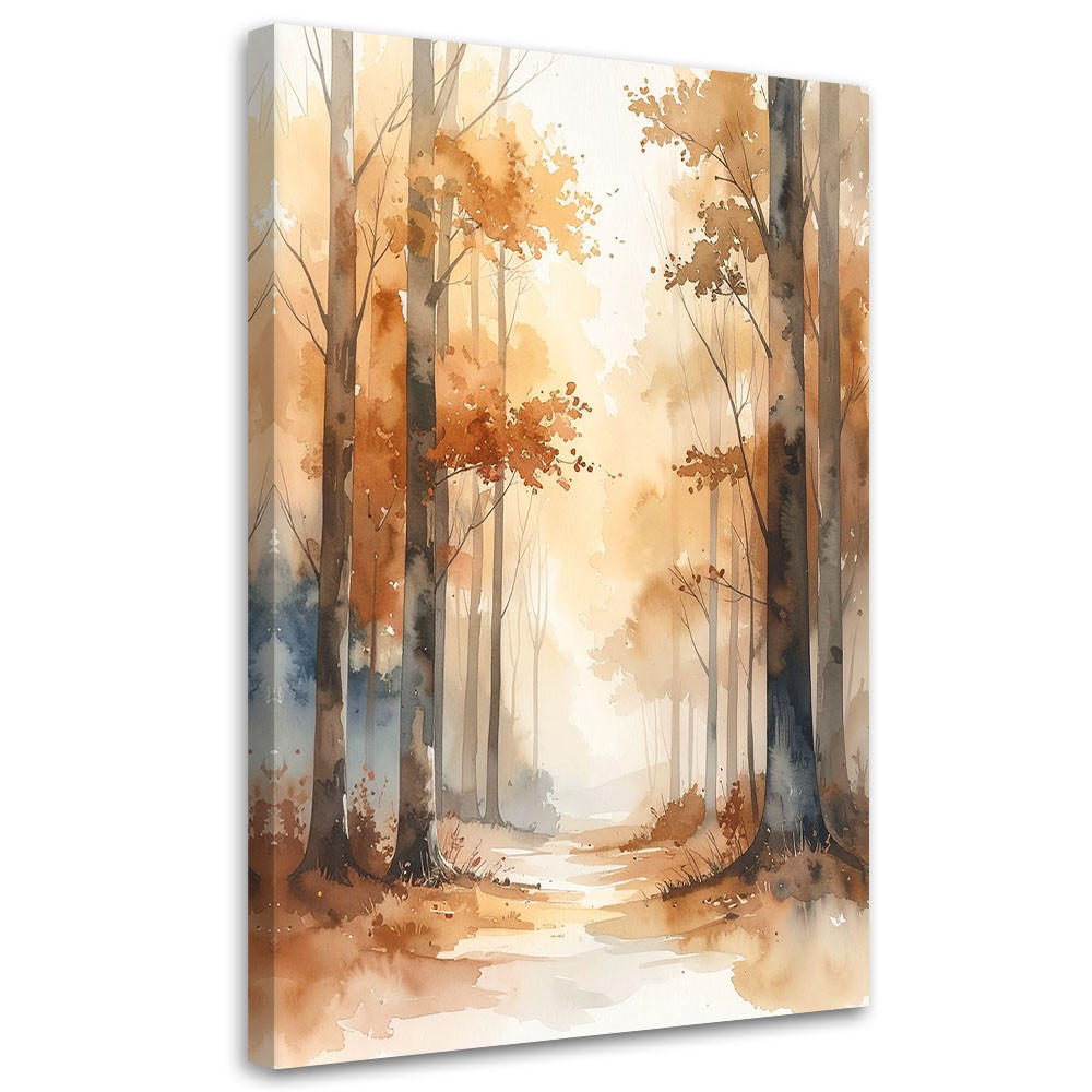 Feeby Leinwandbild Beige 60x90 cm