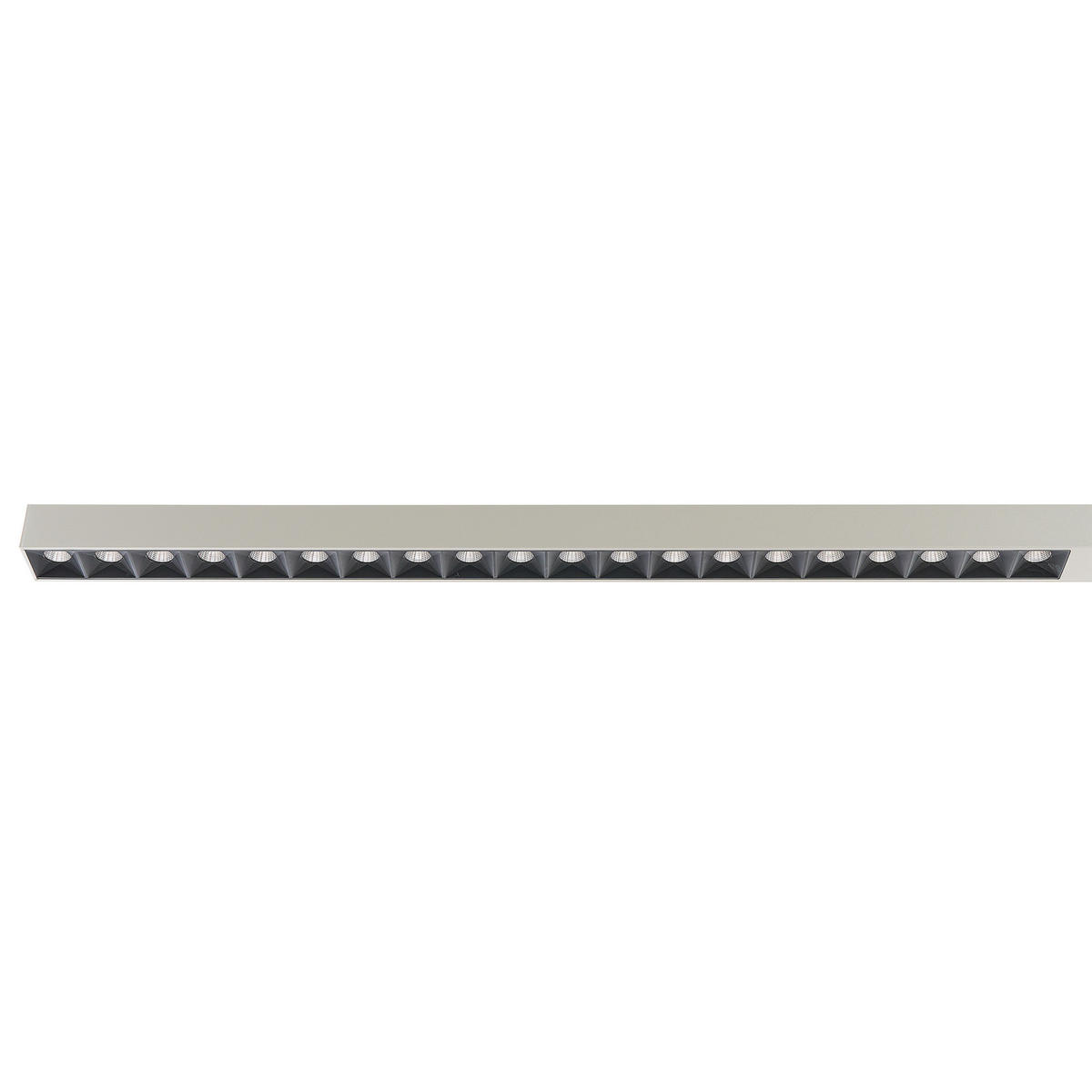 STEHLAMPE Mensa 30/121/194 cm - Silberfarben, Metall (30/121/194cm) - Beliani
