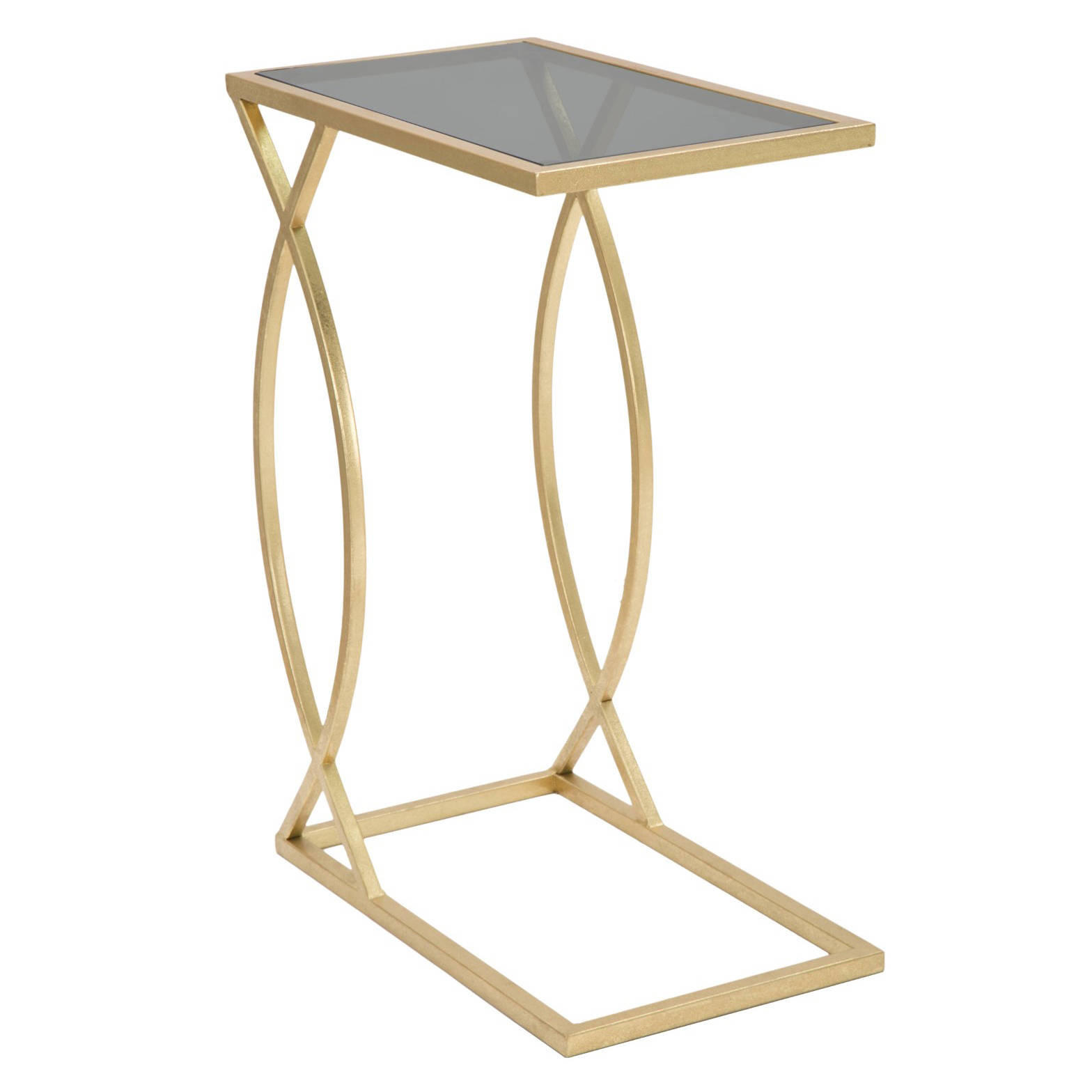 Mauro Ferretti Beistelltisch Gold 45.5x60x25.5 cm
