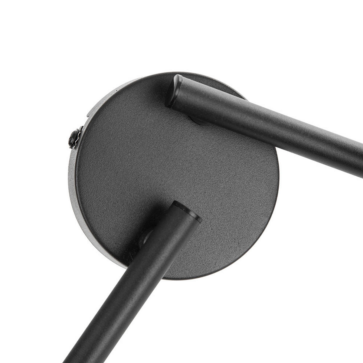 DECKENLEUCHTE JAVA Metall Schwarz, 4 Spots, dimmbar - Schwarz, Metall (70/10/19.5cm) - Nowa