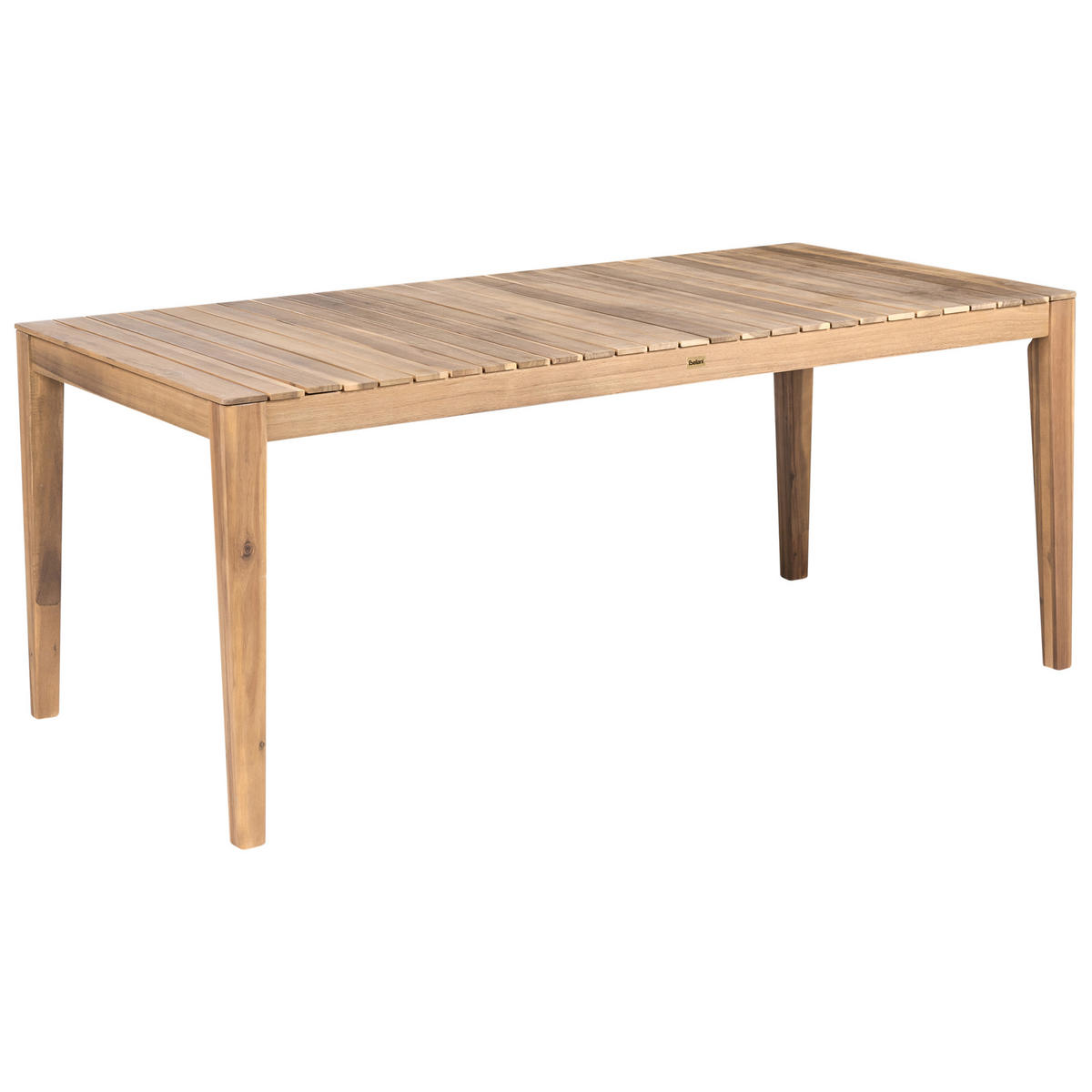 GARTENMÖBEL-SET mit Bänken 6-Sitzer Hellbraun zertifiziertes Akazienholz Chioggia - Hellbraun, Holz - Beliani