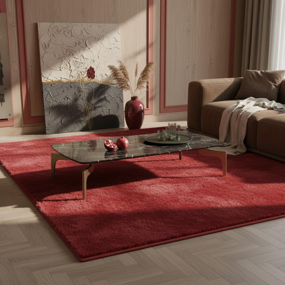 COUCHTISCH Schwarz/Gold Hochglanz Marmor Optik 120x60x30.5 cm Metall-Gestell - Goldfarben/Schwarz, Holzwerkstoff/Metall (60/120/31cm) - KADIMA DESIGN