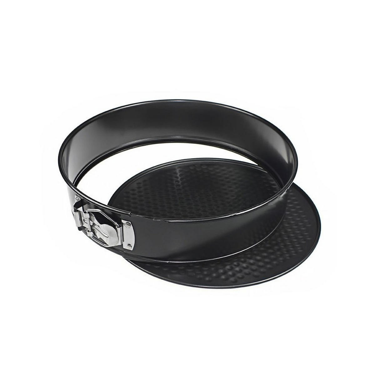 SPRINGFORM Schwarz 24/24/6.8 cm KH4196 - Schwarz, Metall (24/6.8/24cm) - Kinghoff 