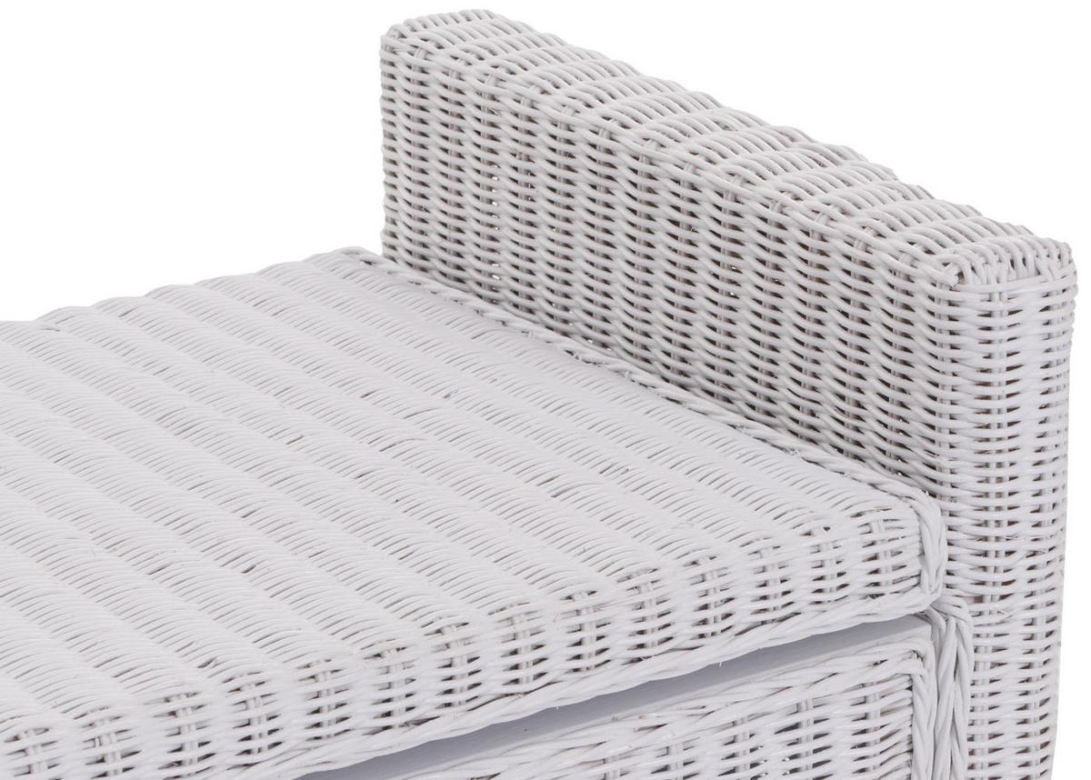 AUFBEWAHRUNGSTRUHE Reinweiß - Weiß, Holz (88/51/44cm) - MCW