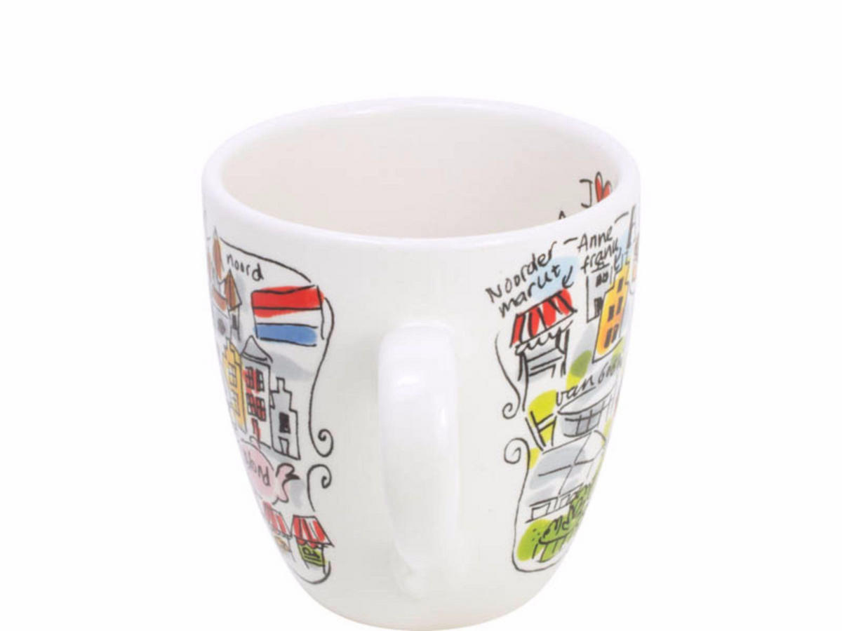 MINI-BECHER Amsterdam in Bunt - 200 ml - Multicolor, Keramik (0.2L) - Blond Amsterdam