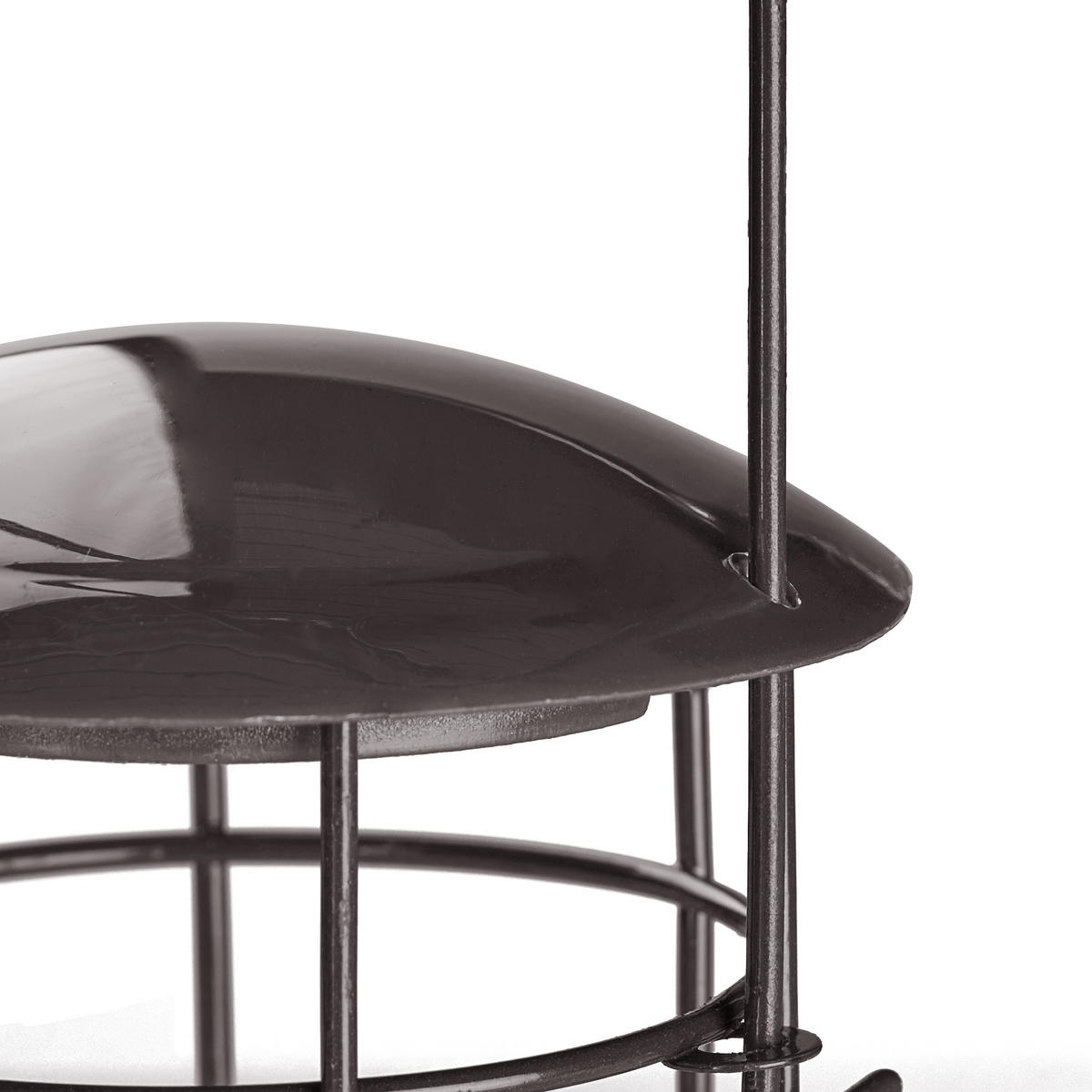 MEISENKNÖDELHALTER - Grau, Kunststoff/Metall (8.5/31/8.5cm) - Relaxdays